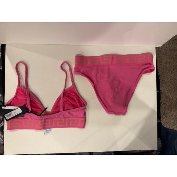 Versace Pink Bikini Set - Picture 6 of 9